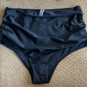 High waisted bikini bottoms